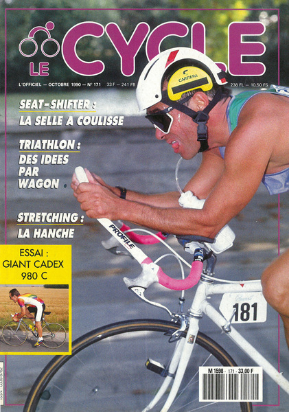 LE CYCLE OCTOBRE 1990 N171 VELOCYCLO