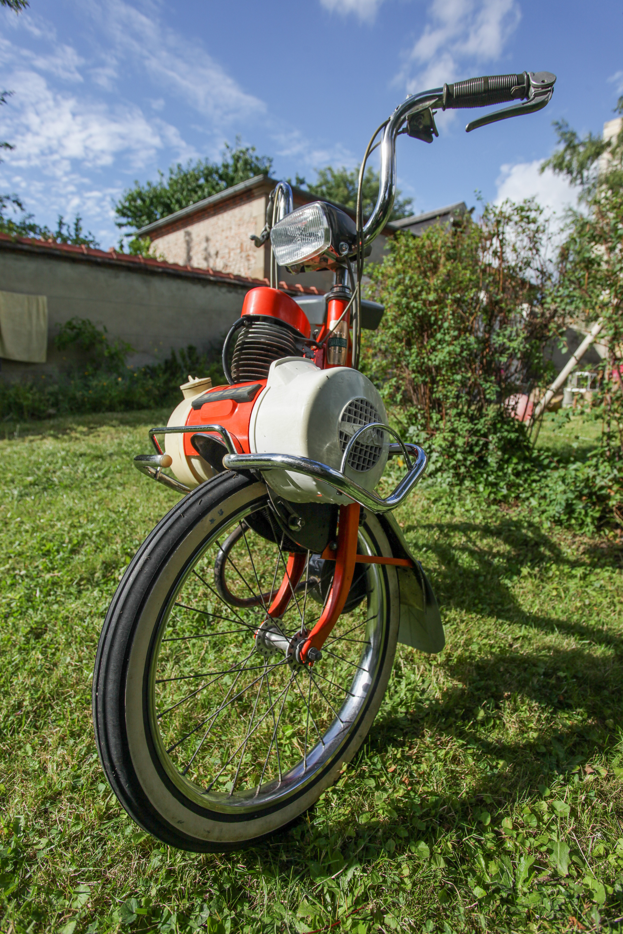 VELOSOLEX 5000 ORANGE 1971 VELOCYCLO 19