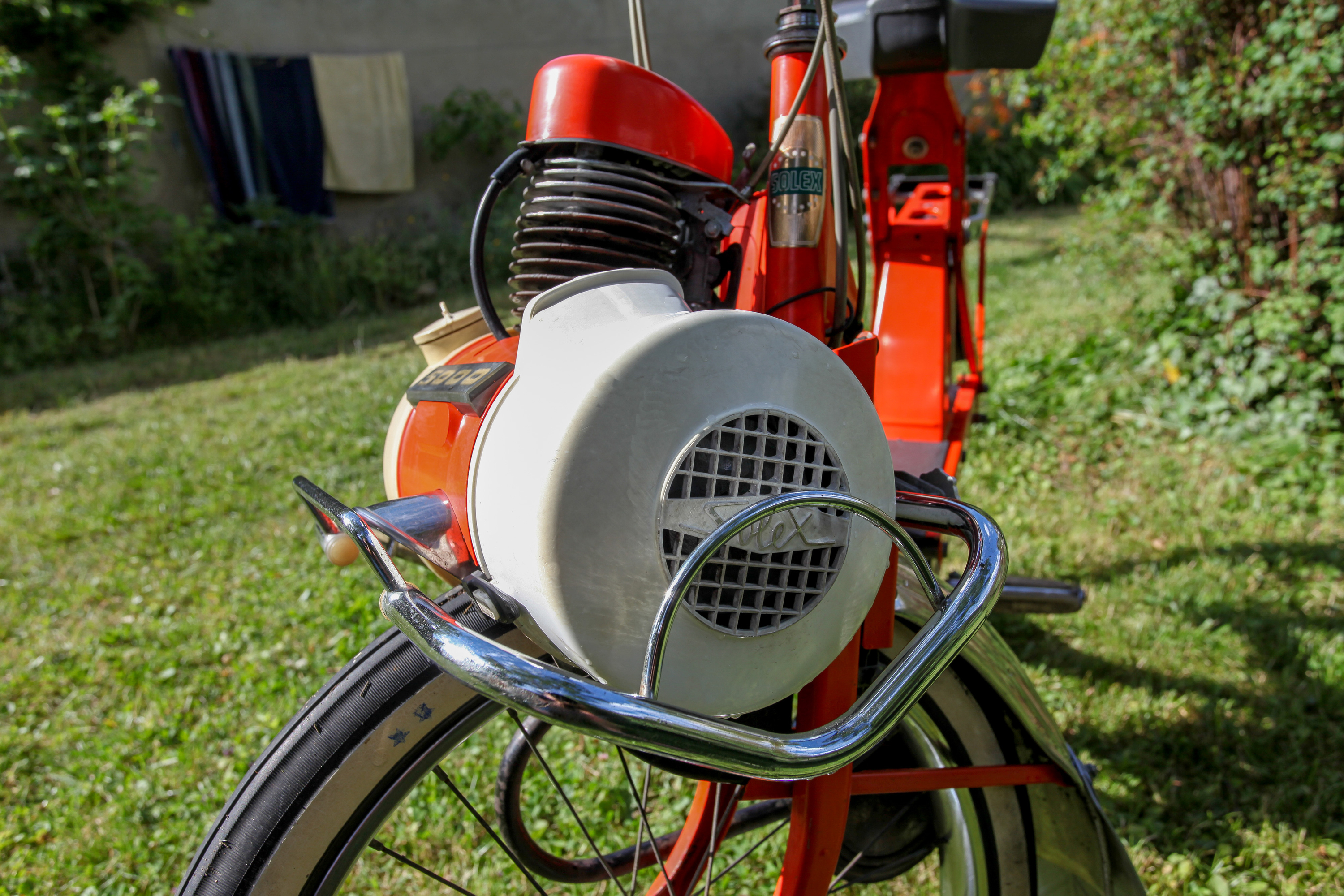 VELOSOLEX 5000 ORANGE 1971 VELOCYCLO 11