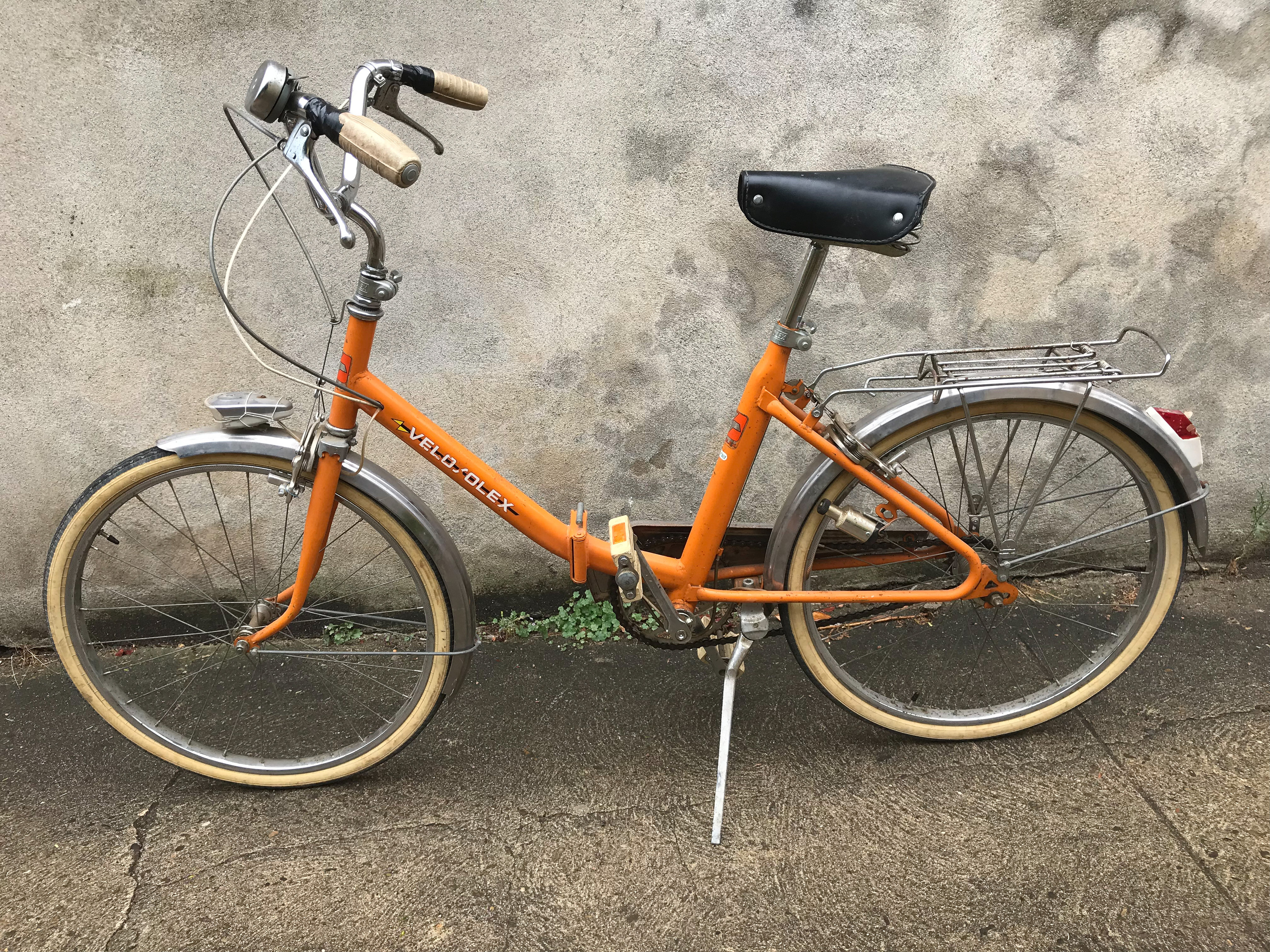 VELOSOLEX VELO PLIANT ORANGE 1974 5