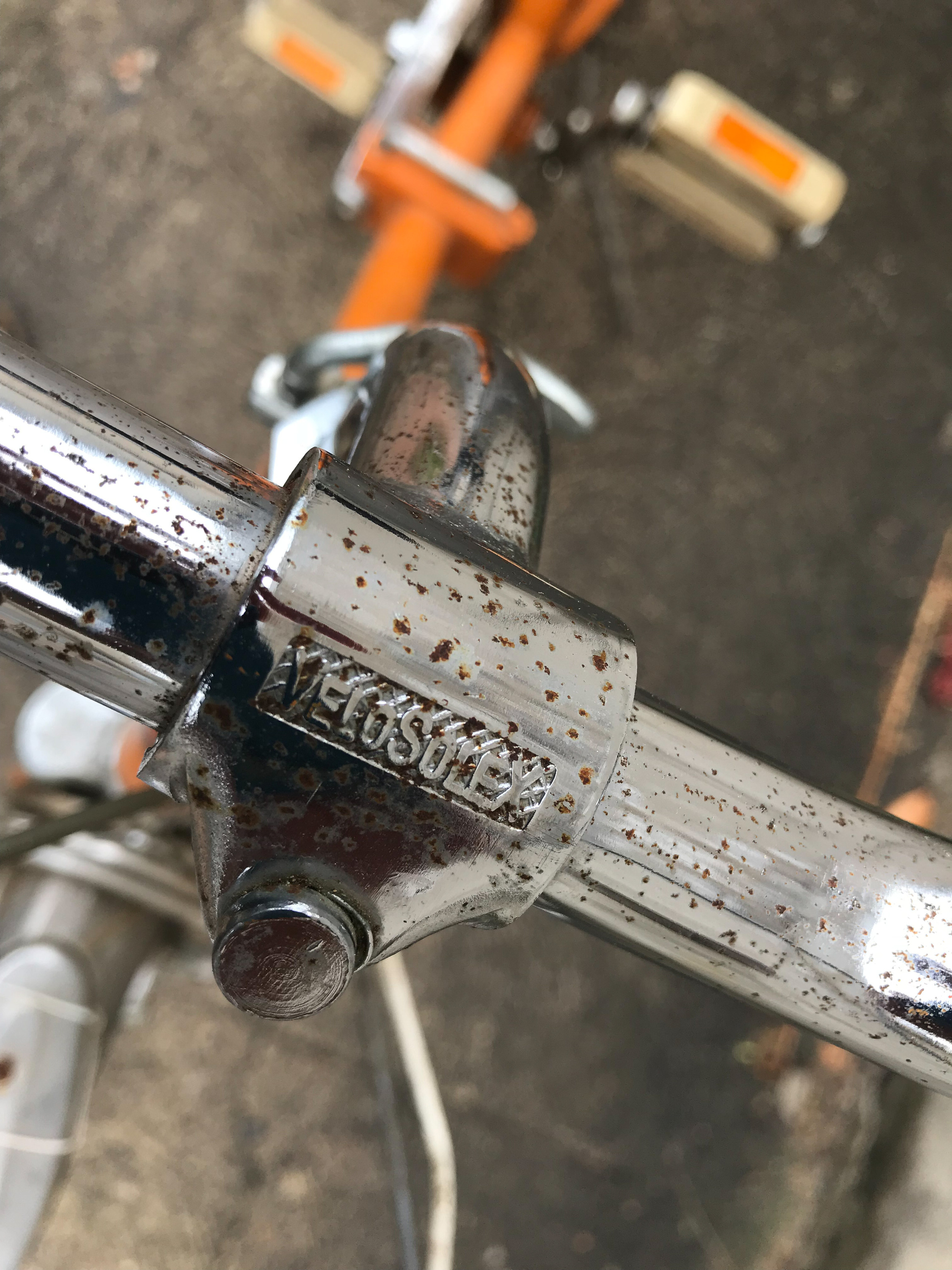 VELOSOLEX VELO PLIANT ORANGE 1974 12