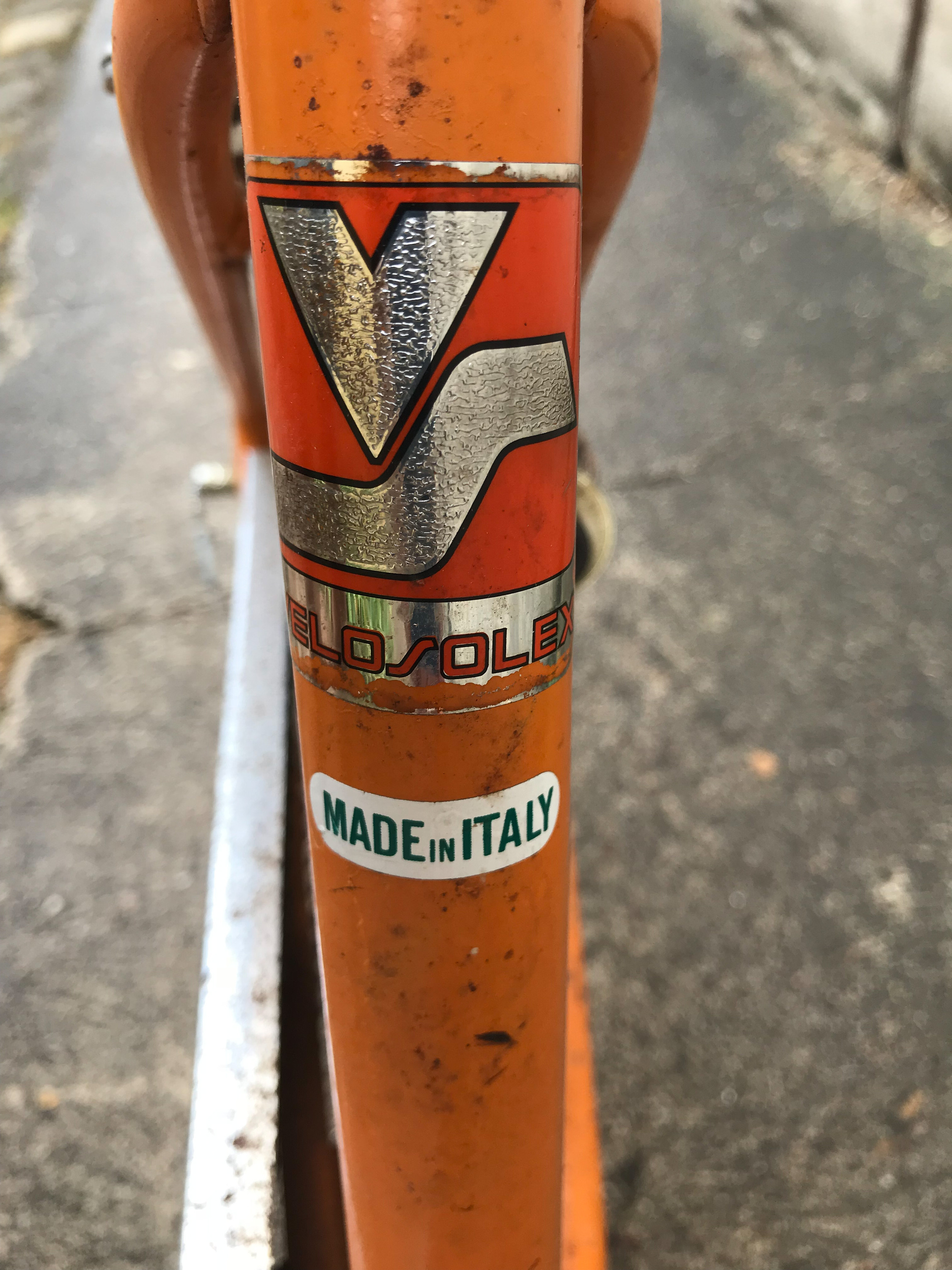 VELOSOLEX VELO PLIANT ORANGE 1974 13