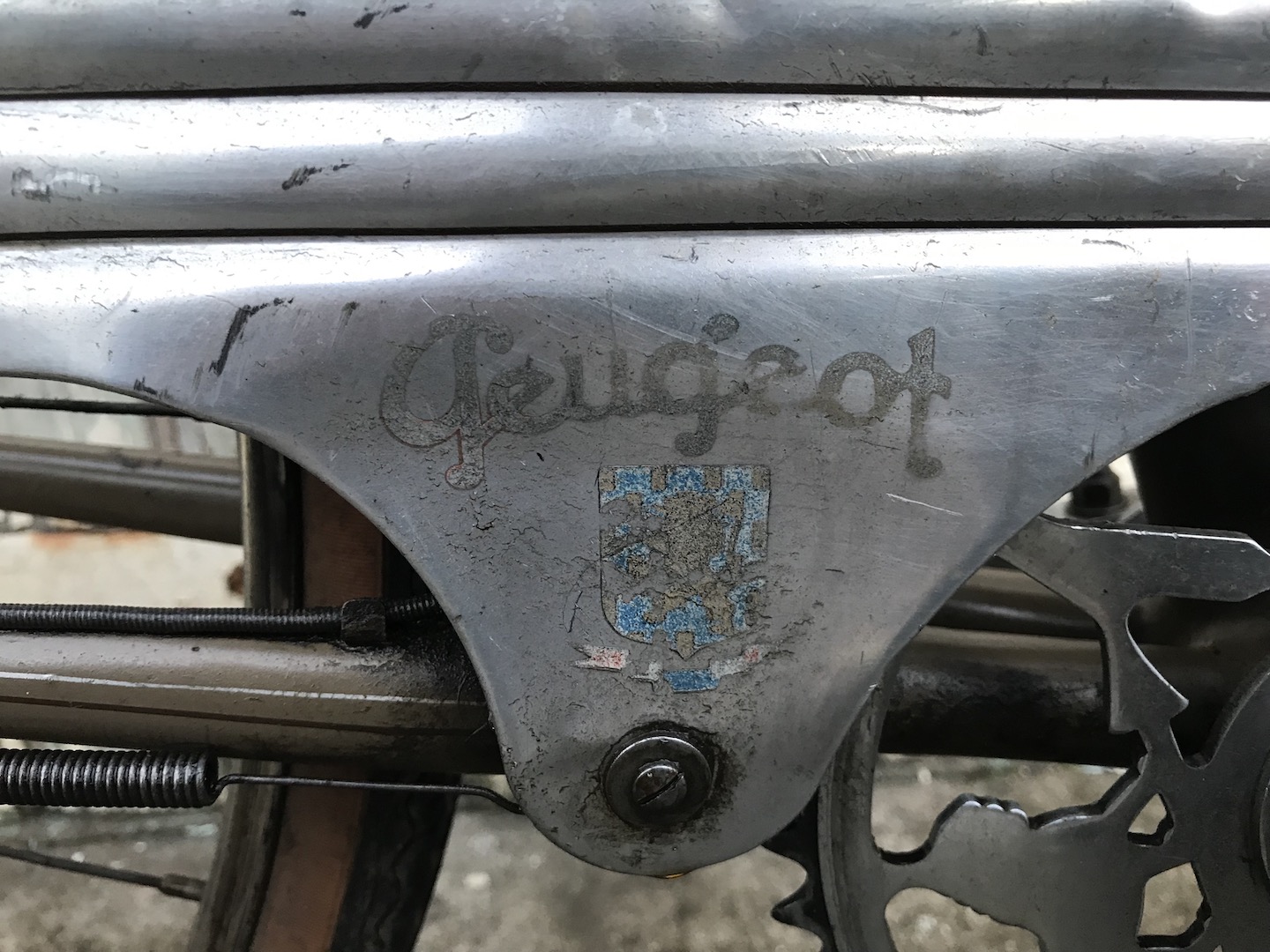 VELO DAME PEUGEOT 1940 1941 VELOCYCLO 4