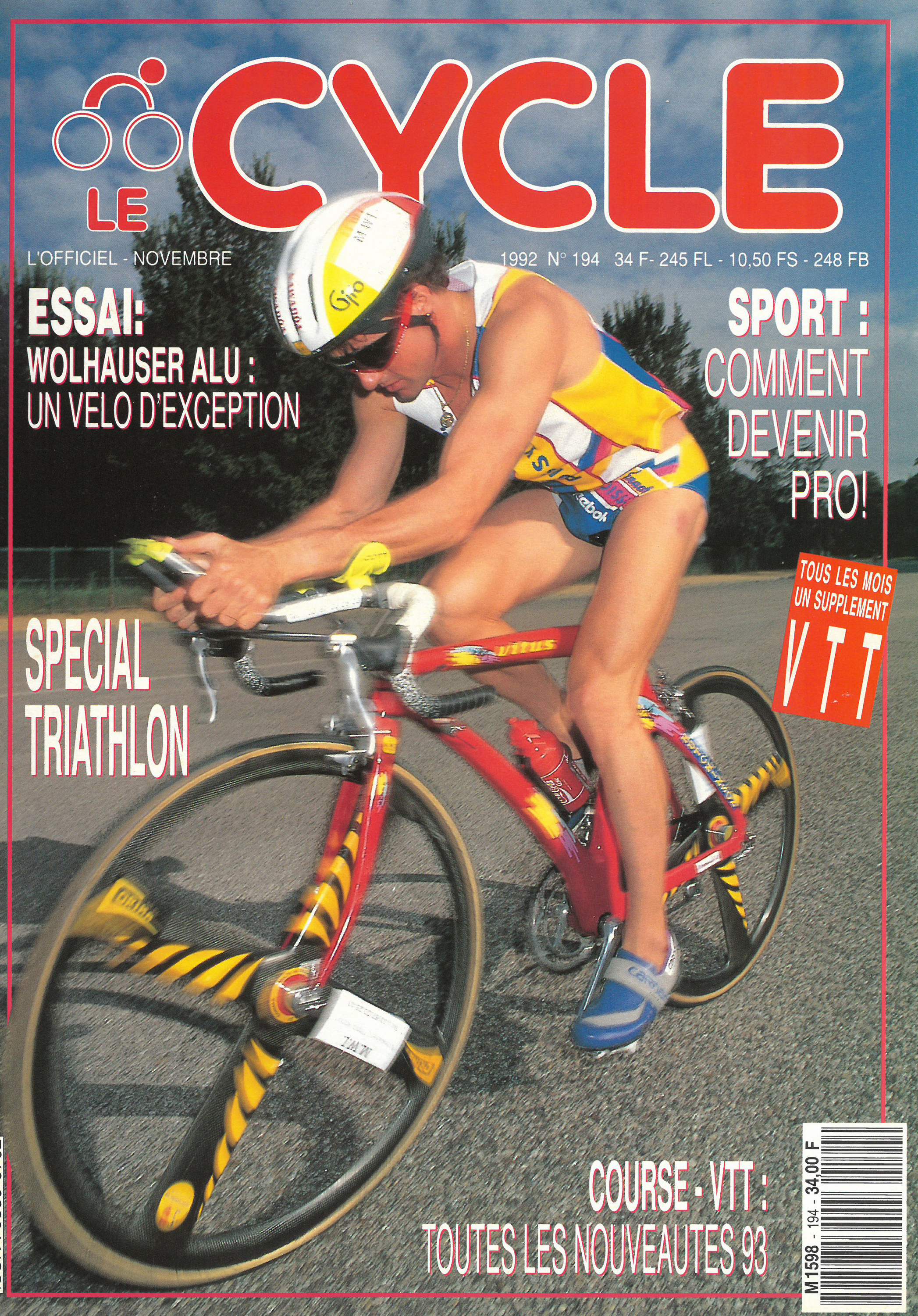 LE CYCLE 92 N194 VELOCYCLO