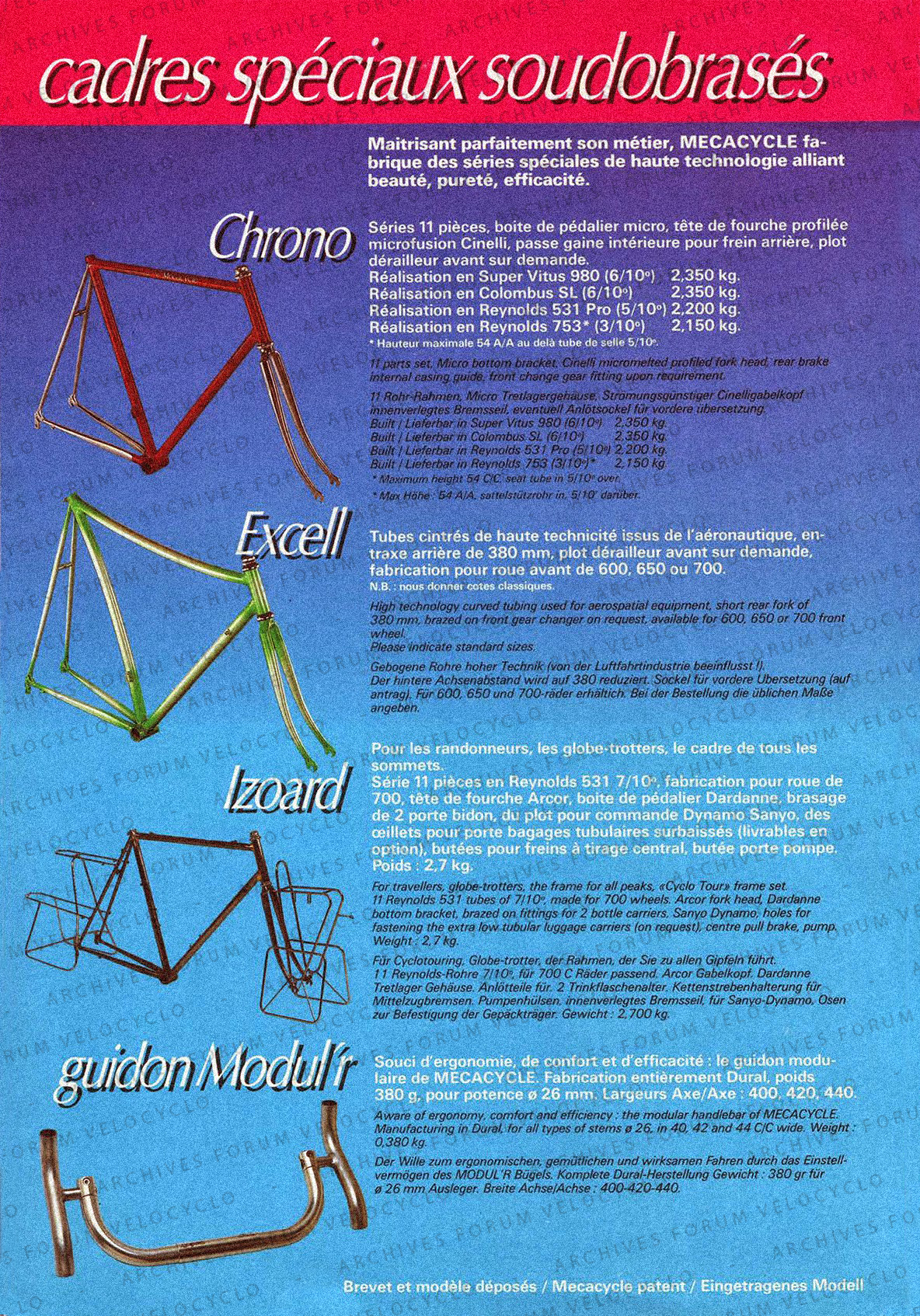 P4 CATALOGUE MECACYCLE VELOCYCLO