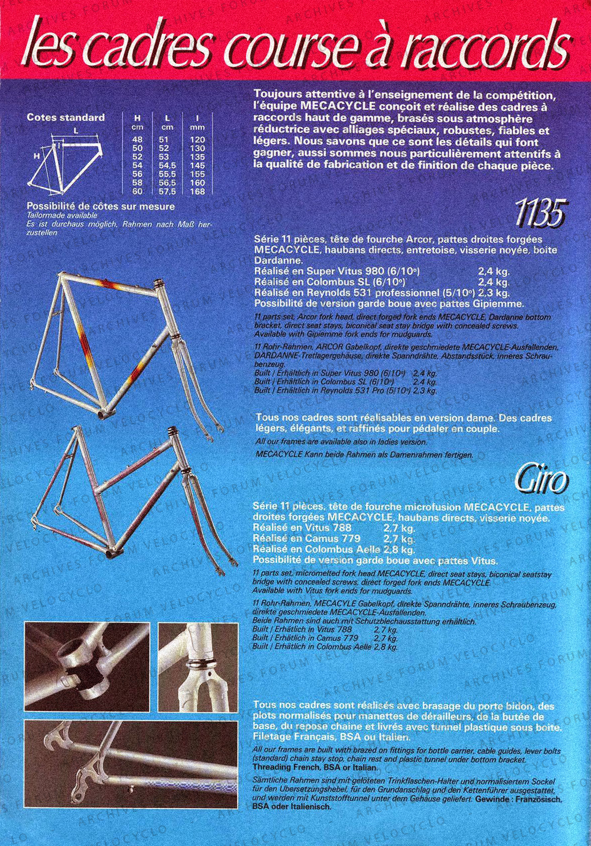 P3 CATALOGUE MECACYCLE VELOCYCLO