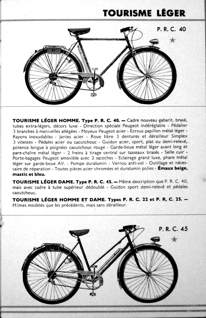 7994 Peugeot 1949 France Brochure Pg2 copie