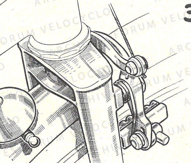 fourche detail 1954 SABLIERE VELOCYCLO