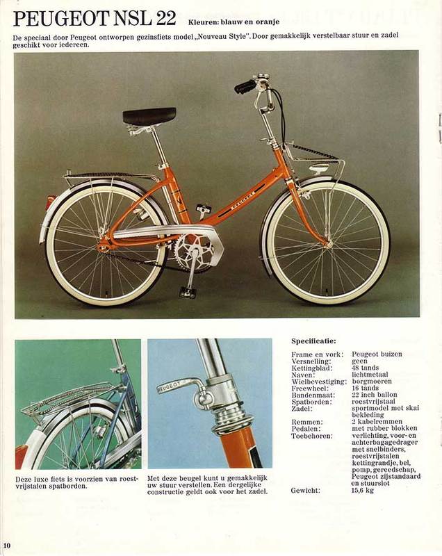 1974 PEUGEOT NS VELOCYCLO