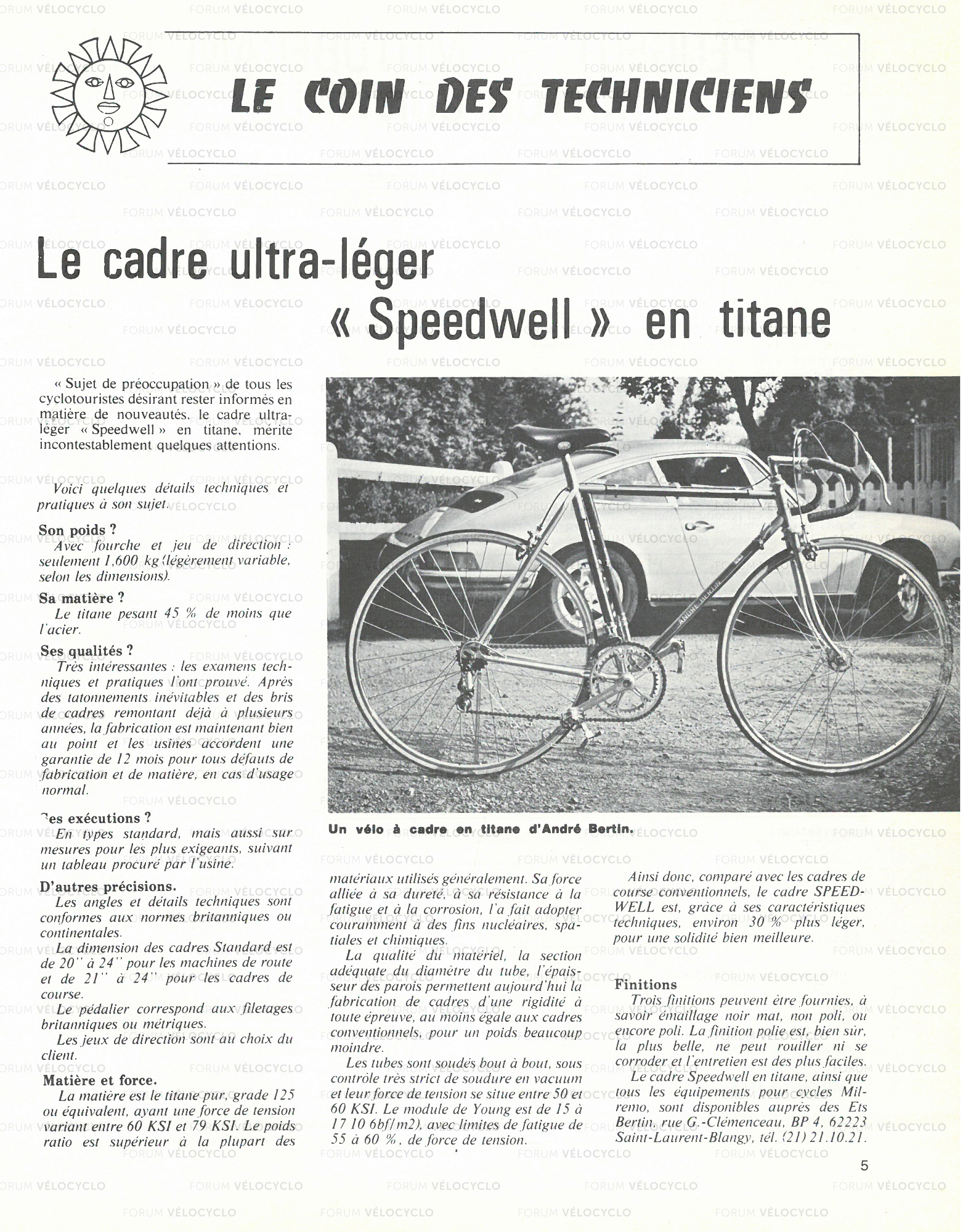 CYCLO2000 N305 DEC1978 SPEEDWELL VELOCYCLO