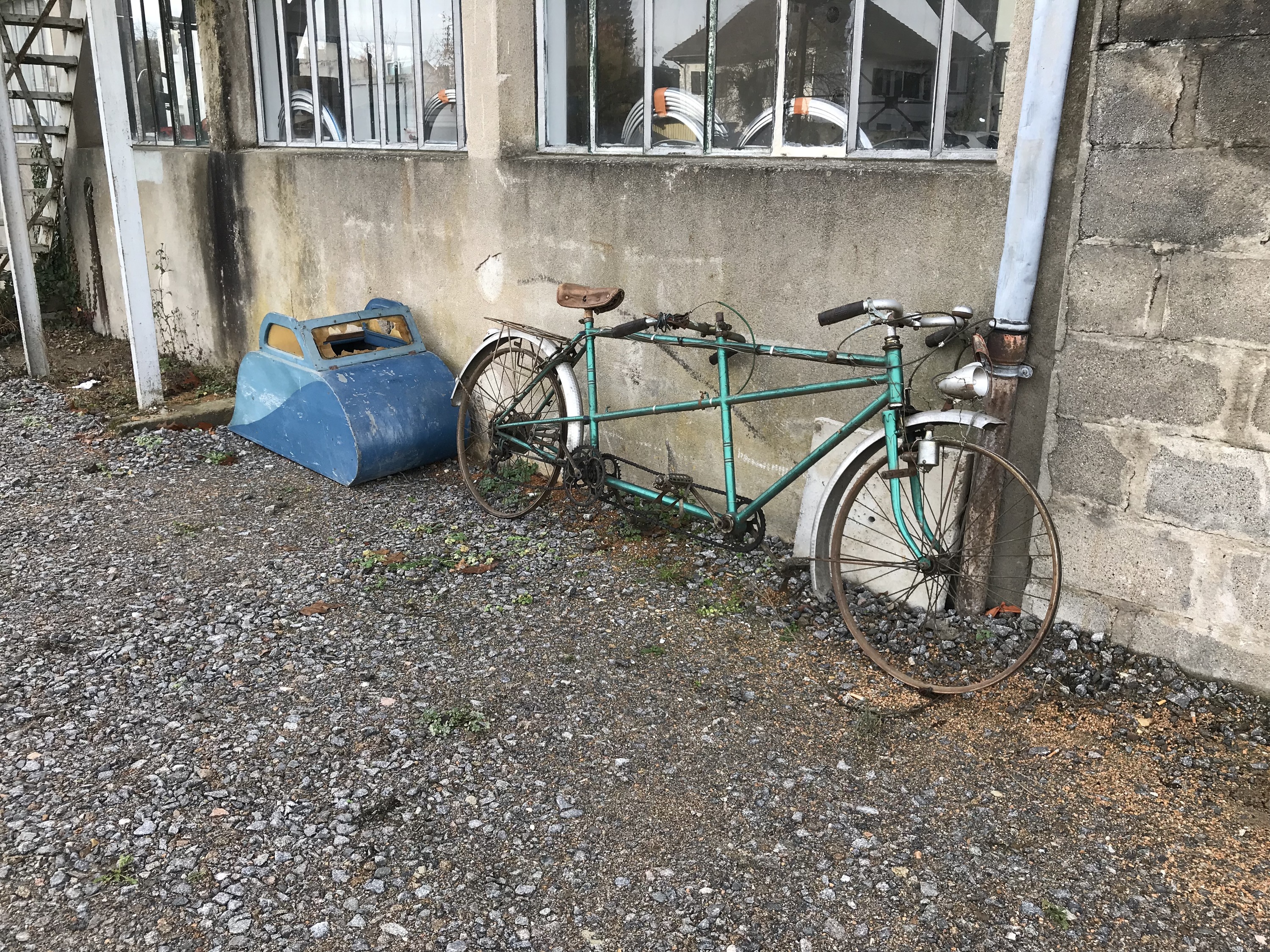 cyclo recyclo TANDEM VERT congés payés 18