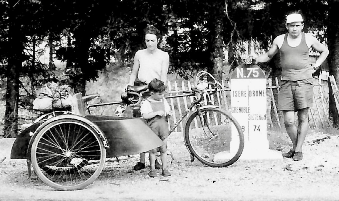 Tandem side car 1930